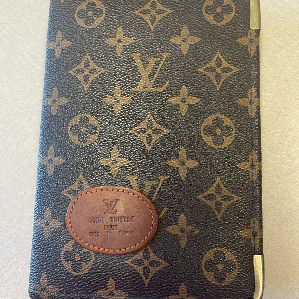 Vintage Louis Vuitton Monogram Agenda Address Book